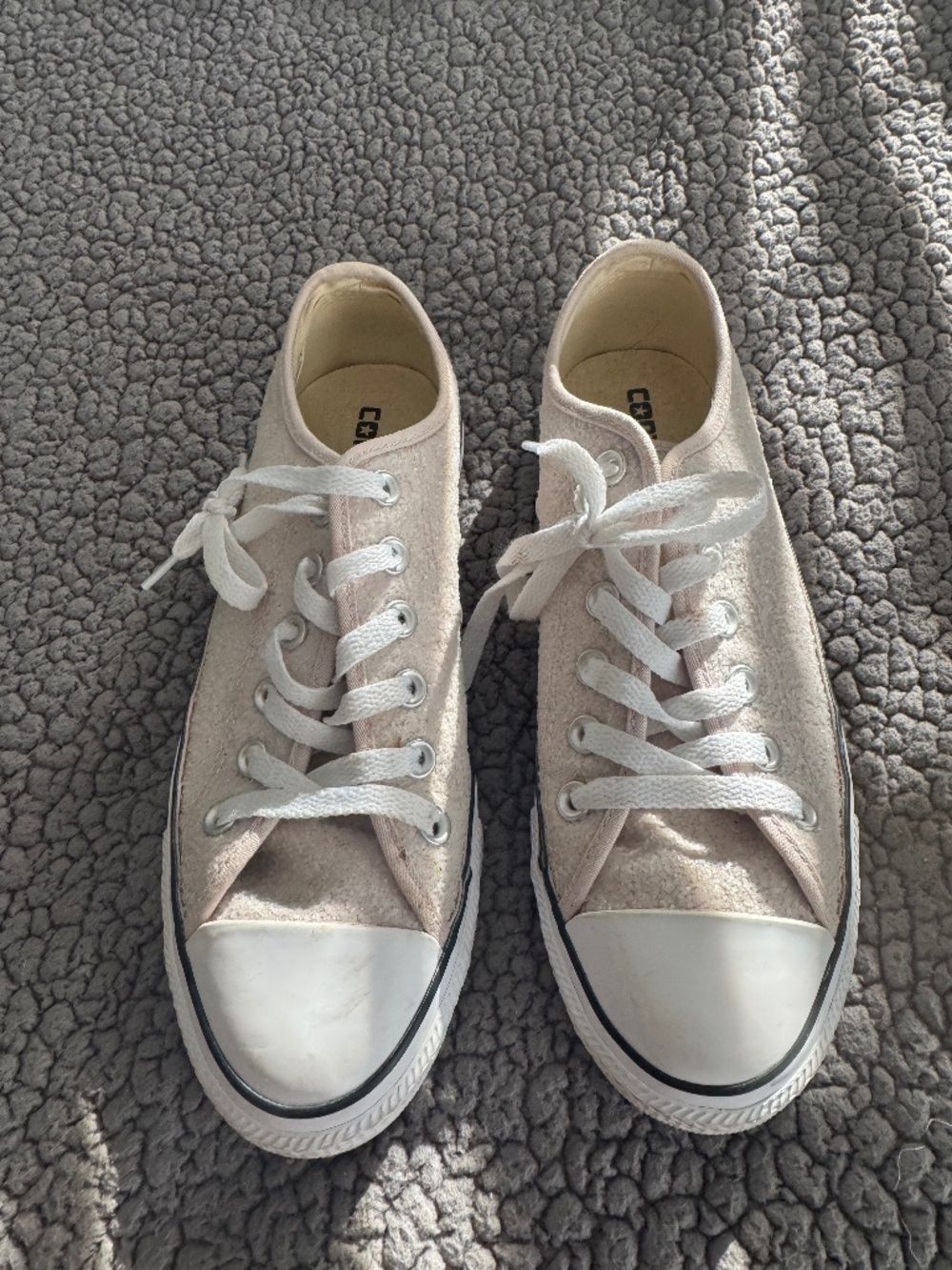 Converse Chuck Taylor All Star Pink Sequin Sneakers Sz 8